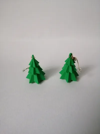 Christmas Tree Earring