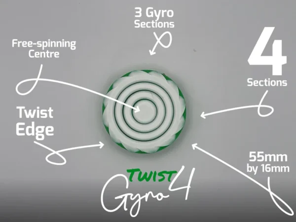 Gyro4 Twist Fidget Spinner