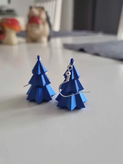 Christmas Tree Earring
