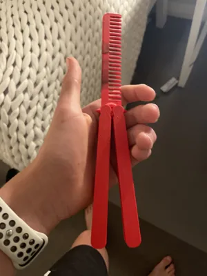 Butterfly Knife Comb (Night Butterfly)