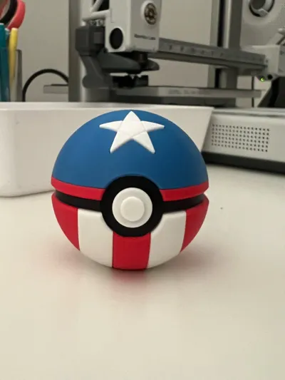Captain America- Poke Ball