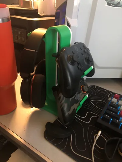 Headphone and controller stand