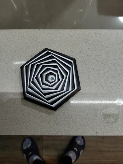 Fidget Hexagon Twist