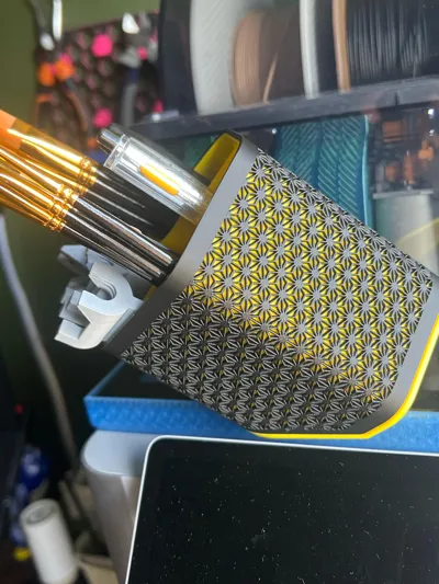 Asanoha Pen Holder