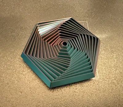 Fidget Hexagon Twist
