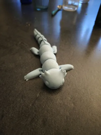 Articulated Happy Axolotl