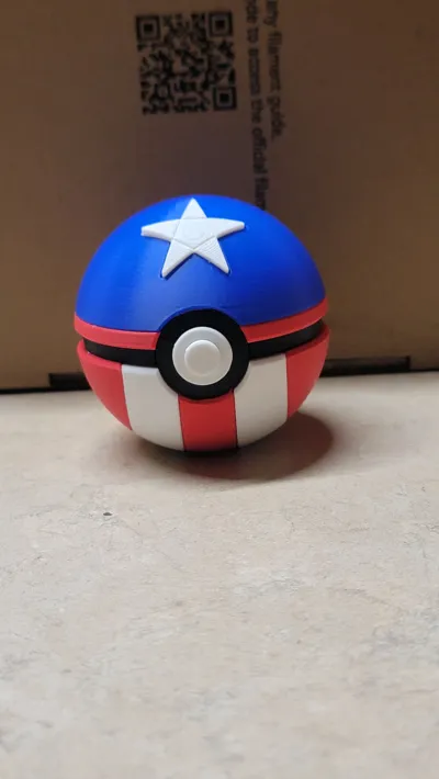 Captain America- Poke Ball