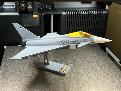 Eurofighter Typhoon Plane Kit Card