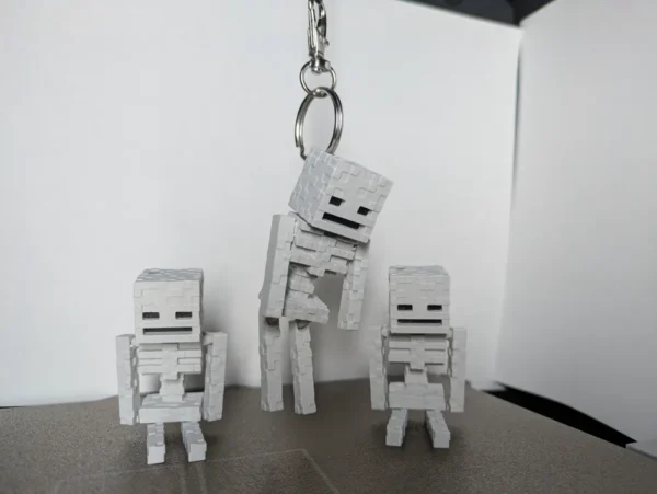 Minecraft Skeleton -Print in place Articulated
