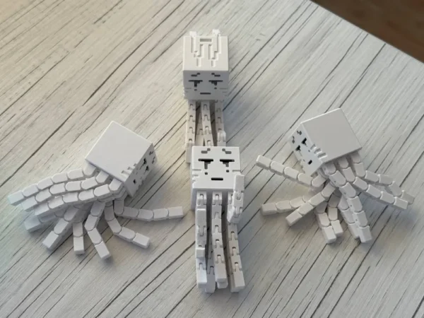 Minecraft Ghast Tentacles Articulated