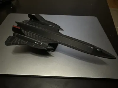 SR-71 Plane Kit Card