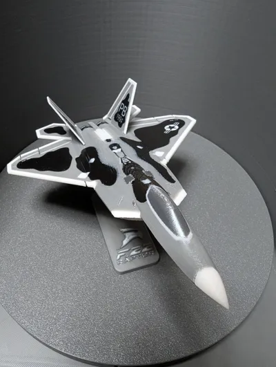 F-22 Raptor Plane Kit Card