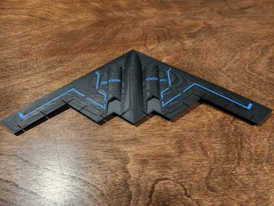 B-2 SPIRIT Plane Kit Card