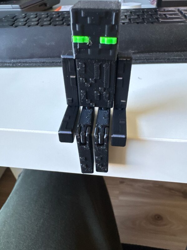 UPDATED Articulated Minecraft Enderman 45min Print