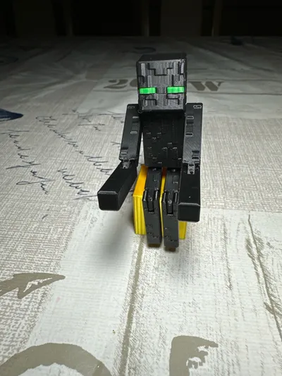 UPDATED Articulated Minecraft Enderman 45min Print