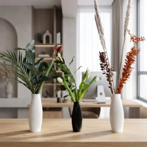 3D Printed Spiral Flow Vase image 1