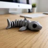 Mini Flexi Shark Keychain image 1