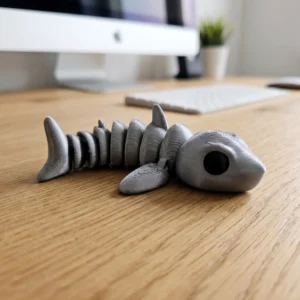 Mini Flexi Shark Keychain image 1