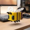 Cute 3D Printed Beehive & Bee Figurine image 1