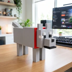 Pixel Art Dog Desk Toy image 1