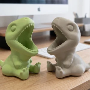 Dinosaur Pencil Holder (3D Printed) image 1