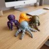 3D Printed Mini Octopus Articulated Fidget Toy image 1