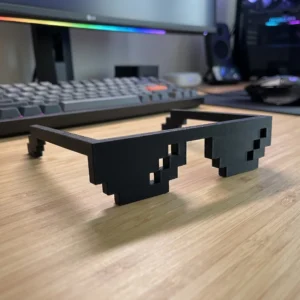 Pixel Art Sunglasses Holder