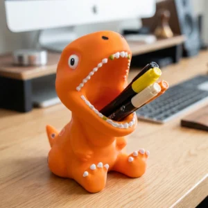 Dinosaur Pencil Holder (3D Printed)