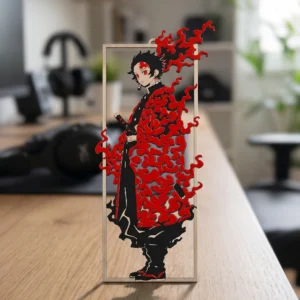 Demon Slayer Flame Bookmark