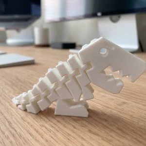 3D Printed Dragon Flexi Rex Articulated Toy