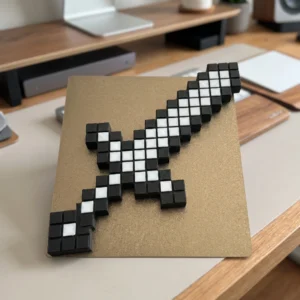 Minecraft Pixel Sword Prop