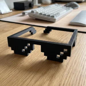 Pixel Art Sunglasses Holder