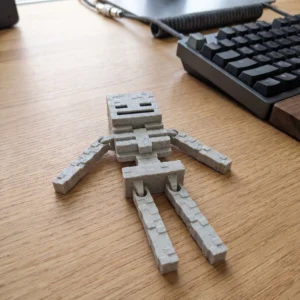 Cute Minecraft Creeper Keychain