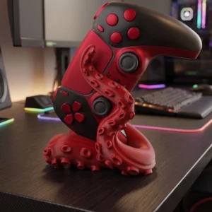 Kraken Tentacle PS5 Controller Holder (3D Printed)