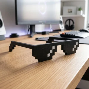 Pixel Art Sunglasses Holder