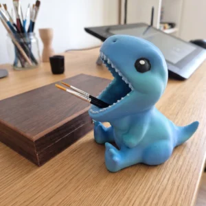 Dinosaur Pencil Holder (3D Printed)