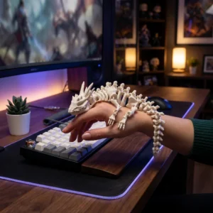 Articulated Skeleton Dragon Figure