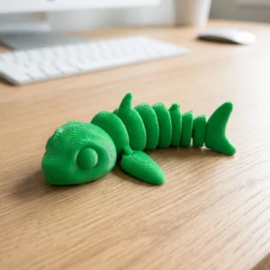 Mini Flexi Shark Keychain