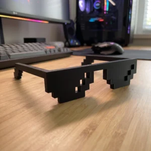 Pixel Art Sunglasses Holder