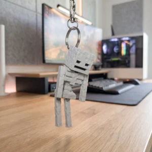Cute Minecraft Creeper Keychain