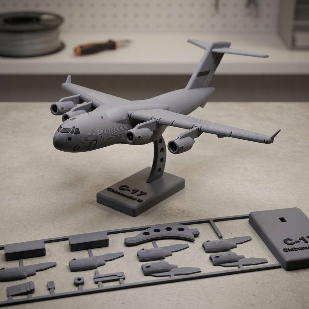 C-17 Plane Kit Card