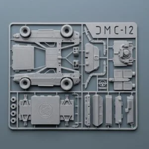 DeLorean DMC-12 (Back to the Future) - Kit card