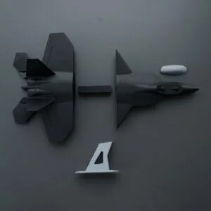 F22 fighterjet (No Glue)