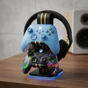 Headphone and controller stand