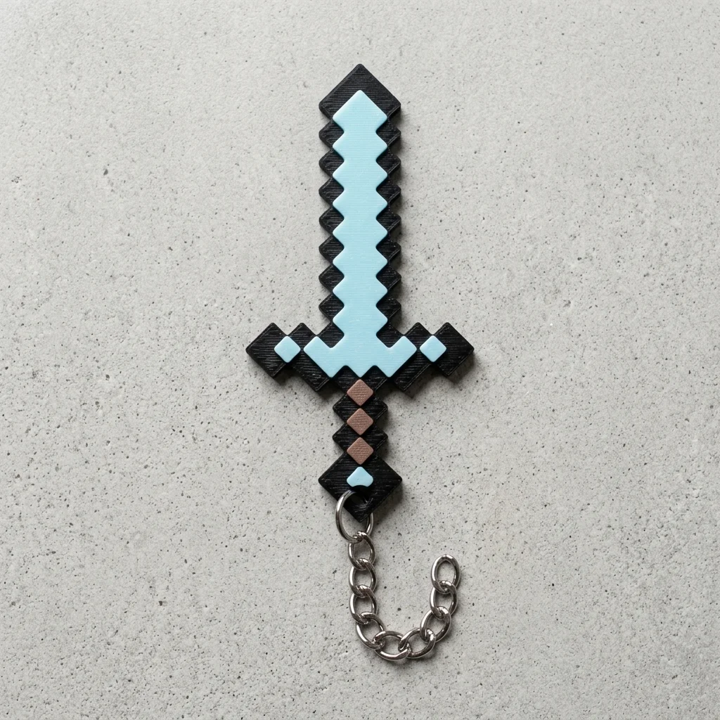 MineCraft Keychain product image 3