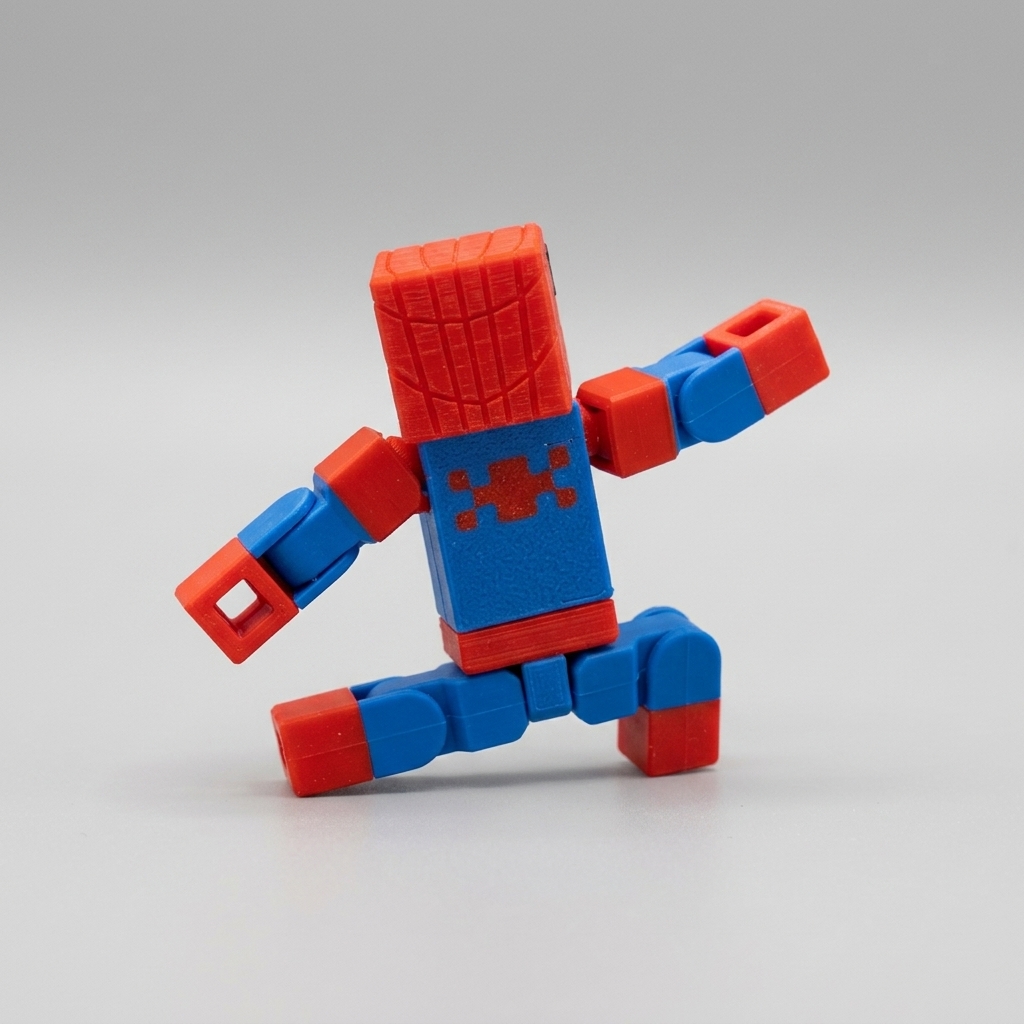 Minecraft Style Articulated Spiderman product image 4