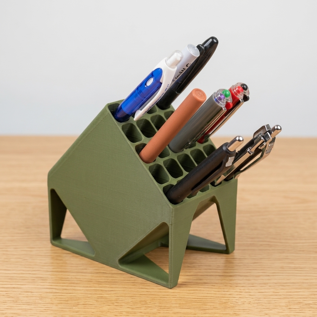 Pen Holder (5x5) - Desk Organization Series