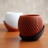 polygon planter · wrap around plate product image 1