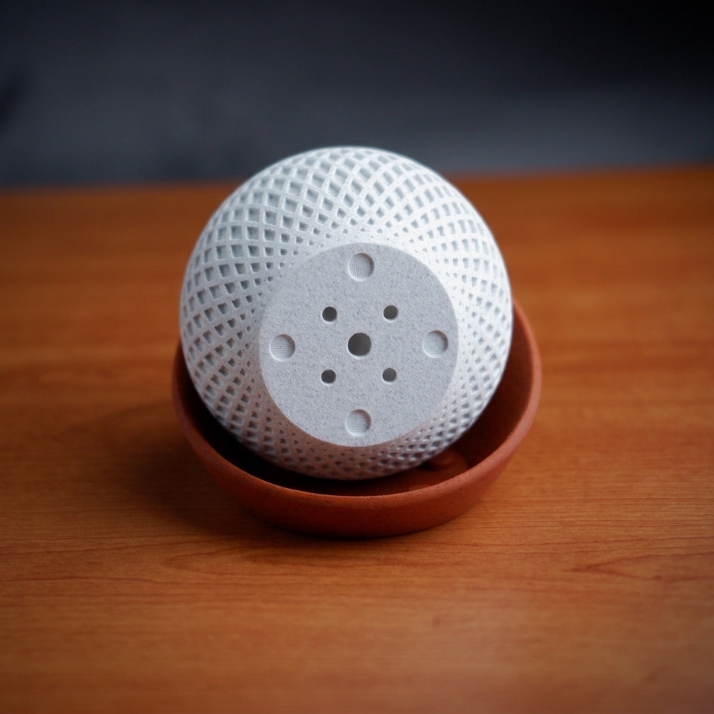 polygon planter · wrap around plate product image 2