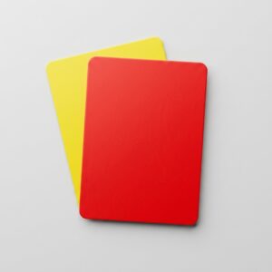 Red and yellow card (Official FIFA Dimensions) product image 1